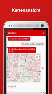 WienBot android App screenshot 1