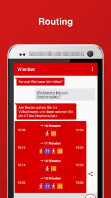 WienBot android App screenshot 2